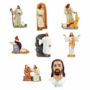 The Good Shepherd 2 Inch Size Figurines Set of 8
